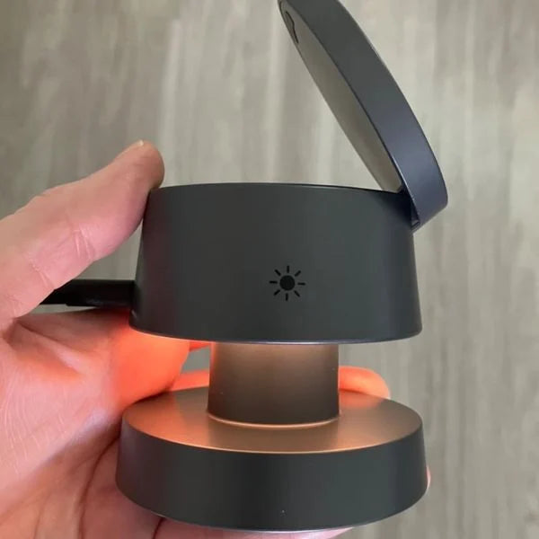 4-in-1 iPhone Charging Station, Compact Mushroom Design with Adjustable Magnetic