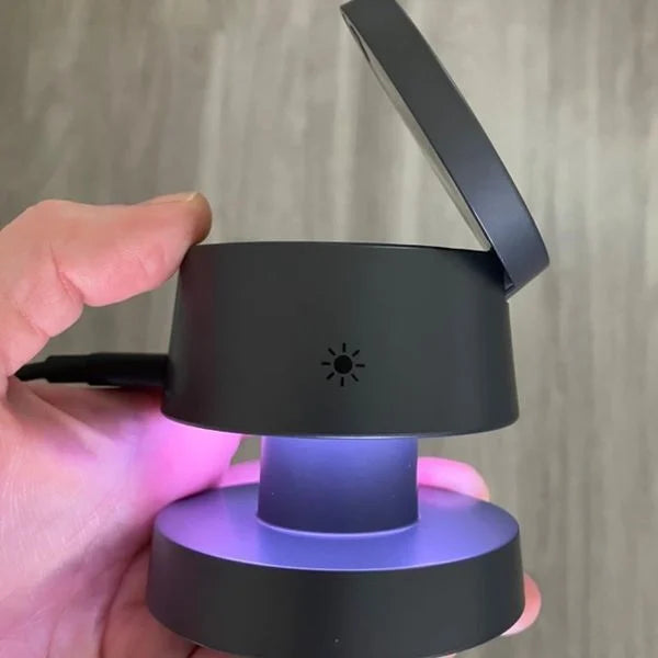 4-in-1 iPhone Charging Station, Compact Mushroom Design with Adjustable Magnetic