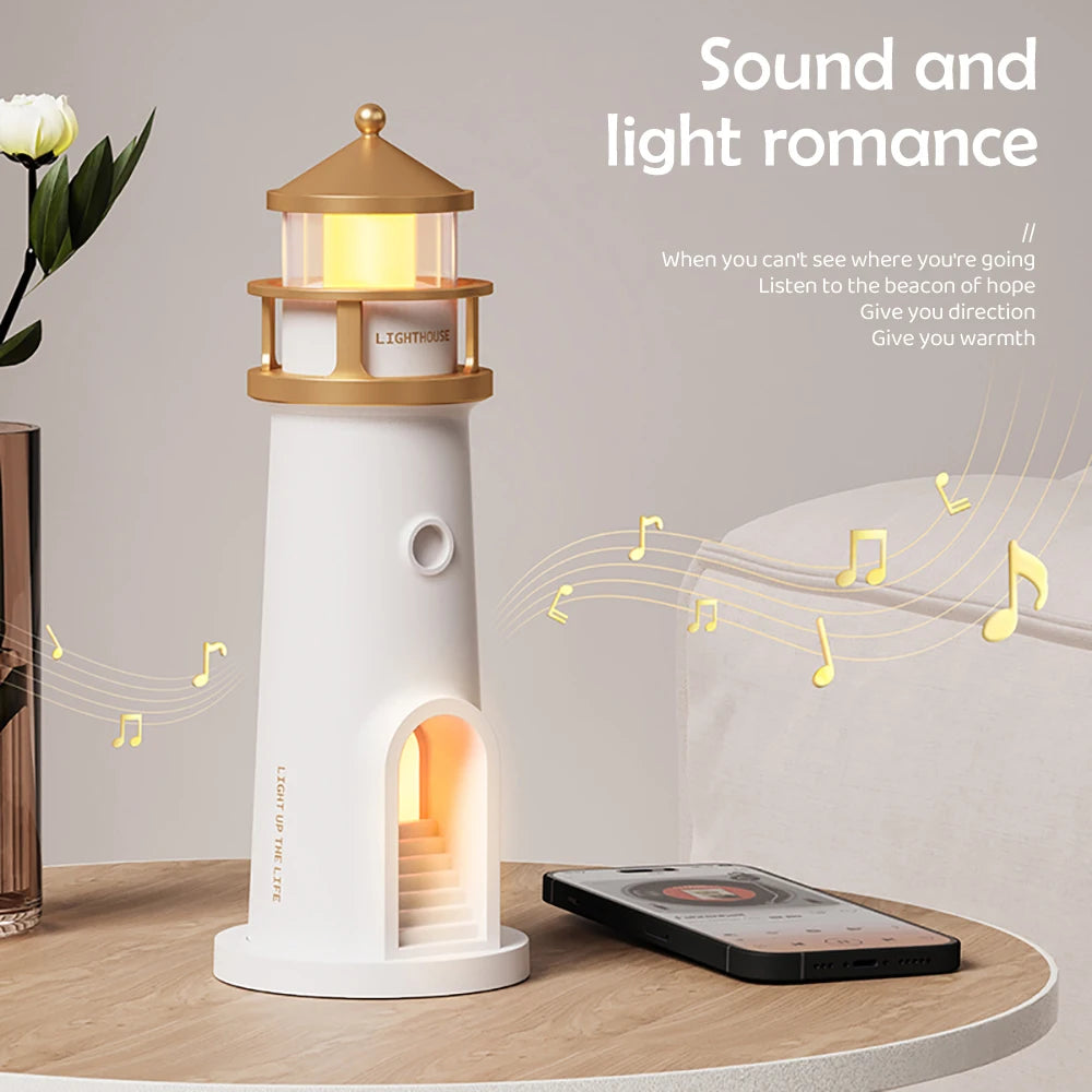 Moon Projection Night Light with Motion Sensor & Bluetooth Music
