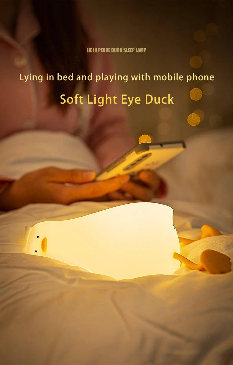 Lie In Peace Duck Duck LED Night Light
