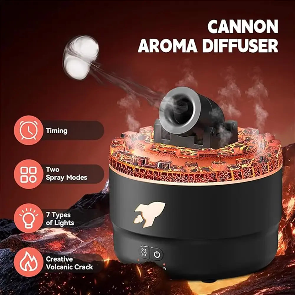 Volcanic Crack Humidifier - Aroma Blast Diffuser