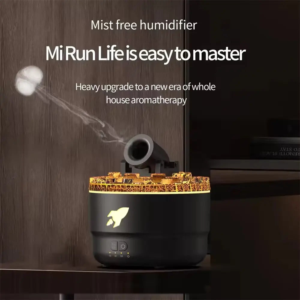 Volcanic Crack Humidifier - Aroma Blast Diffuser