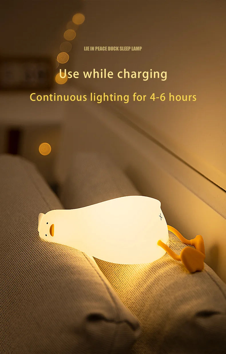 Lie In Peace Duck Duck LED Night Light
