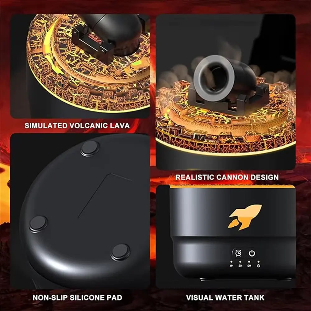 Volcanic Crack Humidifier - Aroma Blast Diffuser