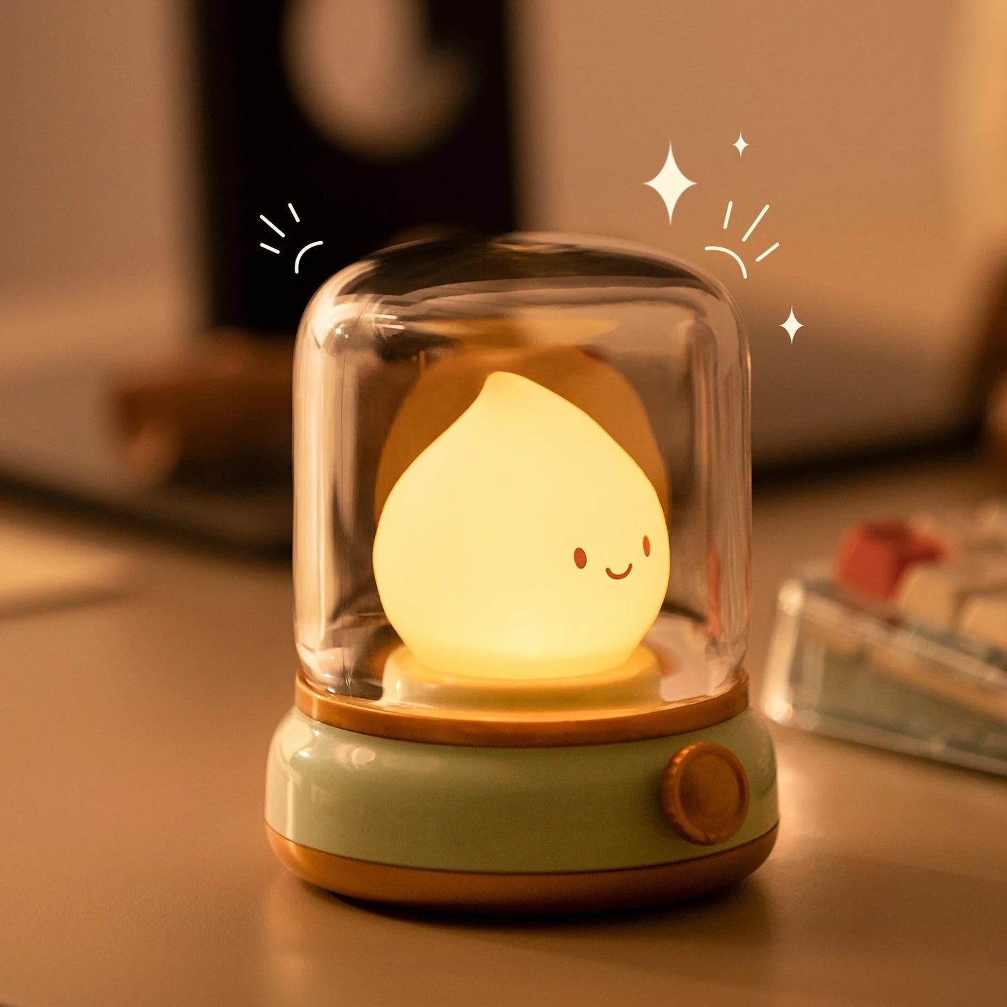Calcifer Lamp - USB Rechargeable Cute Flame Glowing Lamp
