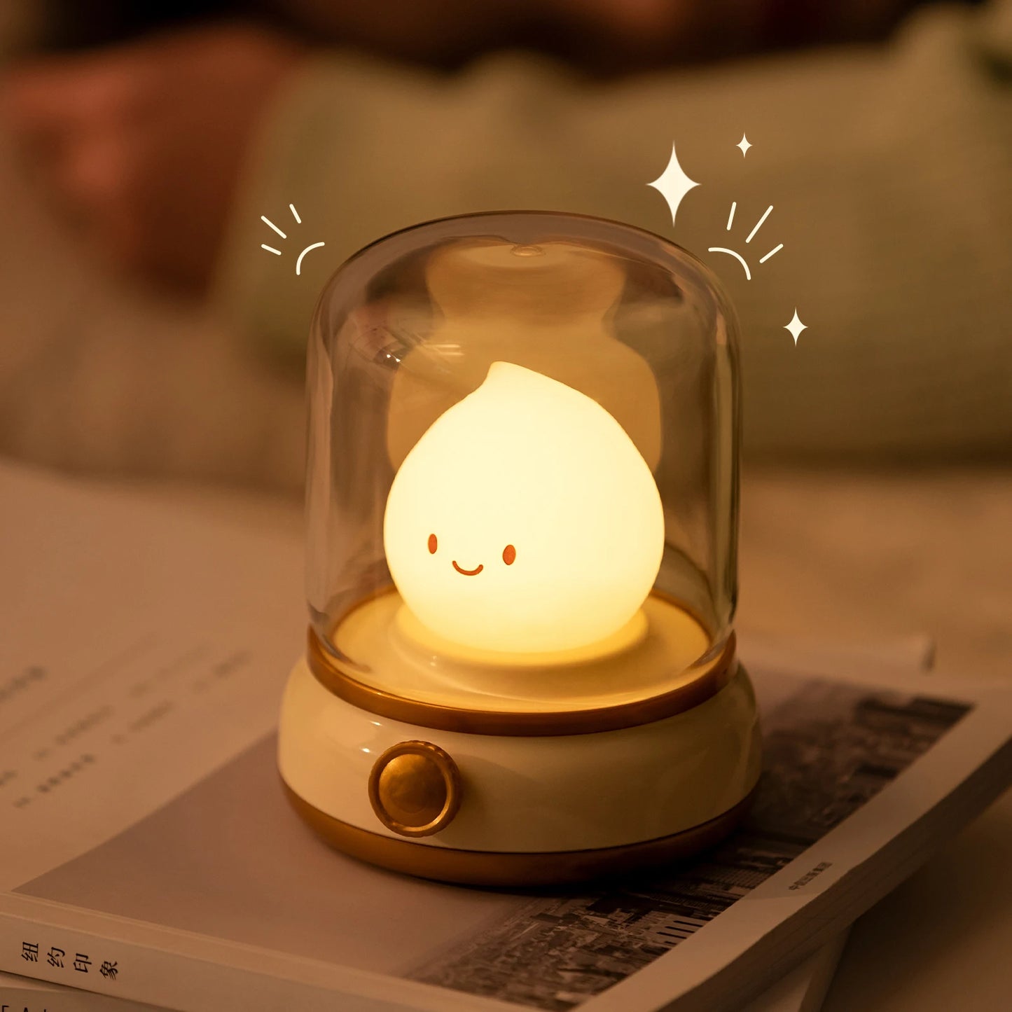 Calcifer Lamp - USB Rechargeable Cute Flame Glowing Lamp