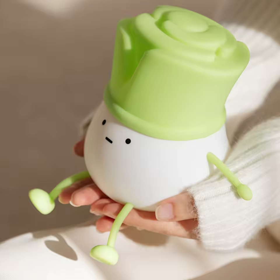 Cartoon Vegetable Silicone LED Night Light