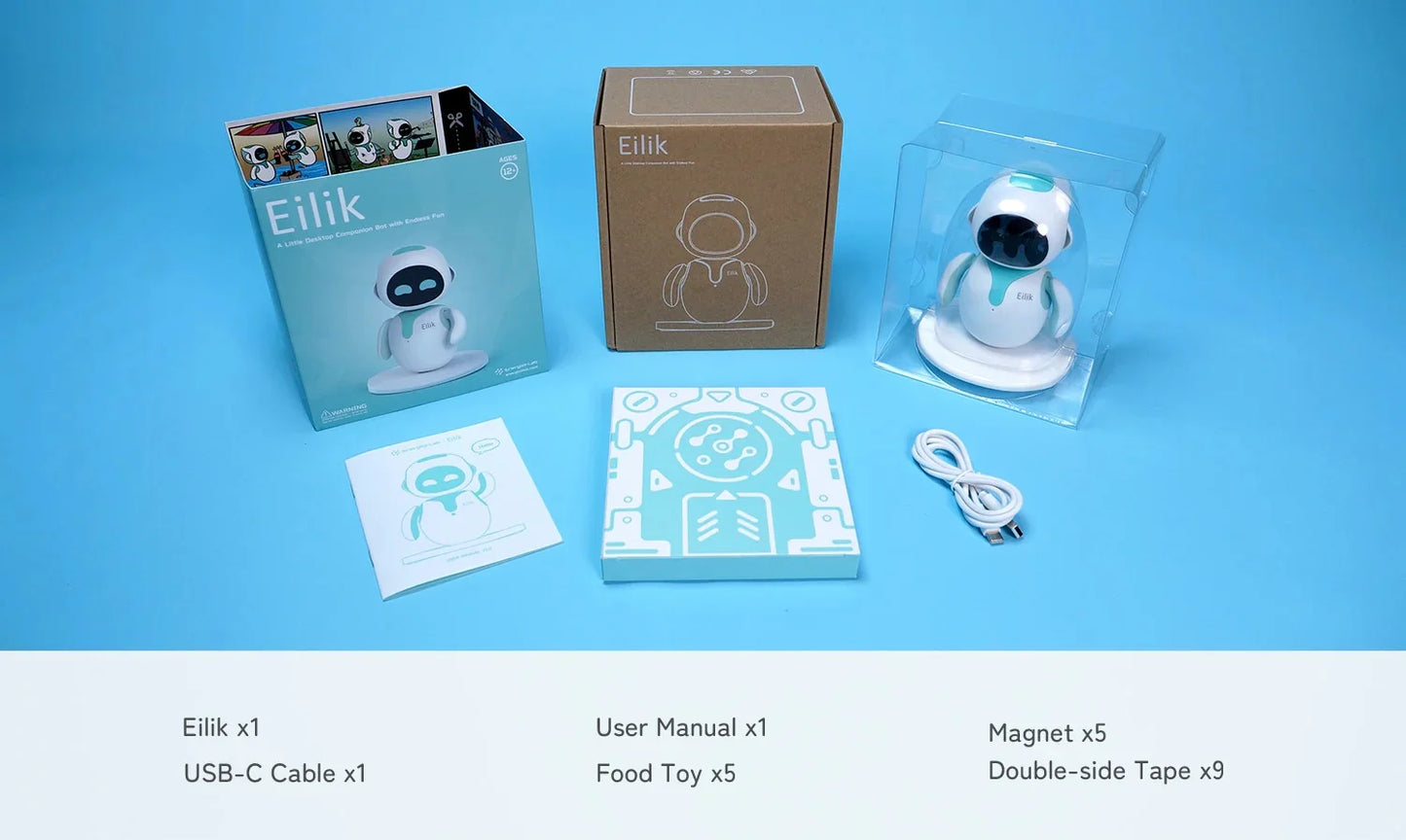 Eilik - Interactive Robot with Integrated Emotional Intelligence
