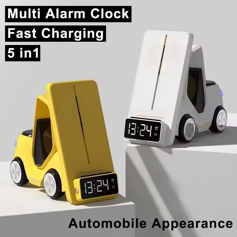 5-in-1 Wireless Charger for Apple with Car Design