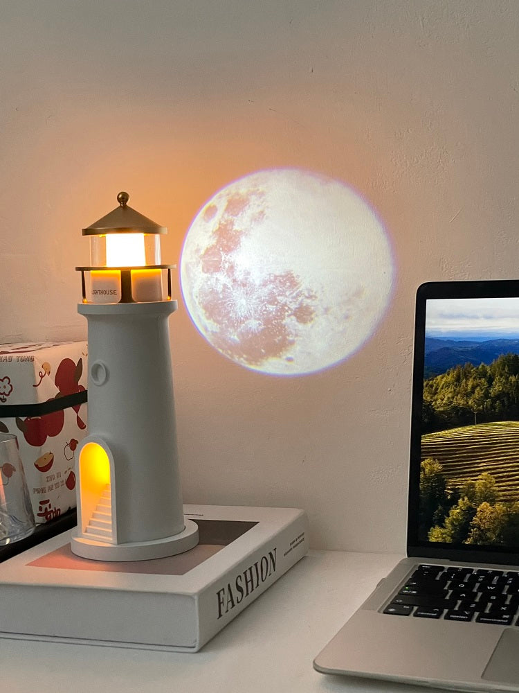 Moon Projection Night Light with Motion Sensor & Bluetooth Music
