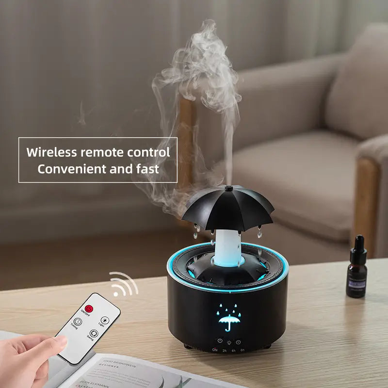 Rotating Umbrella Waterdrop Aromatherapy Machine