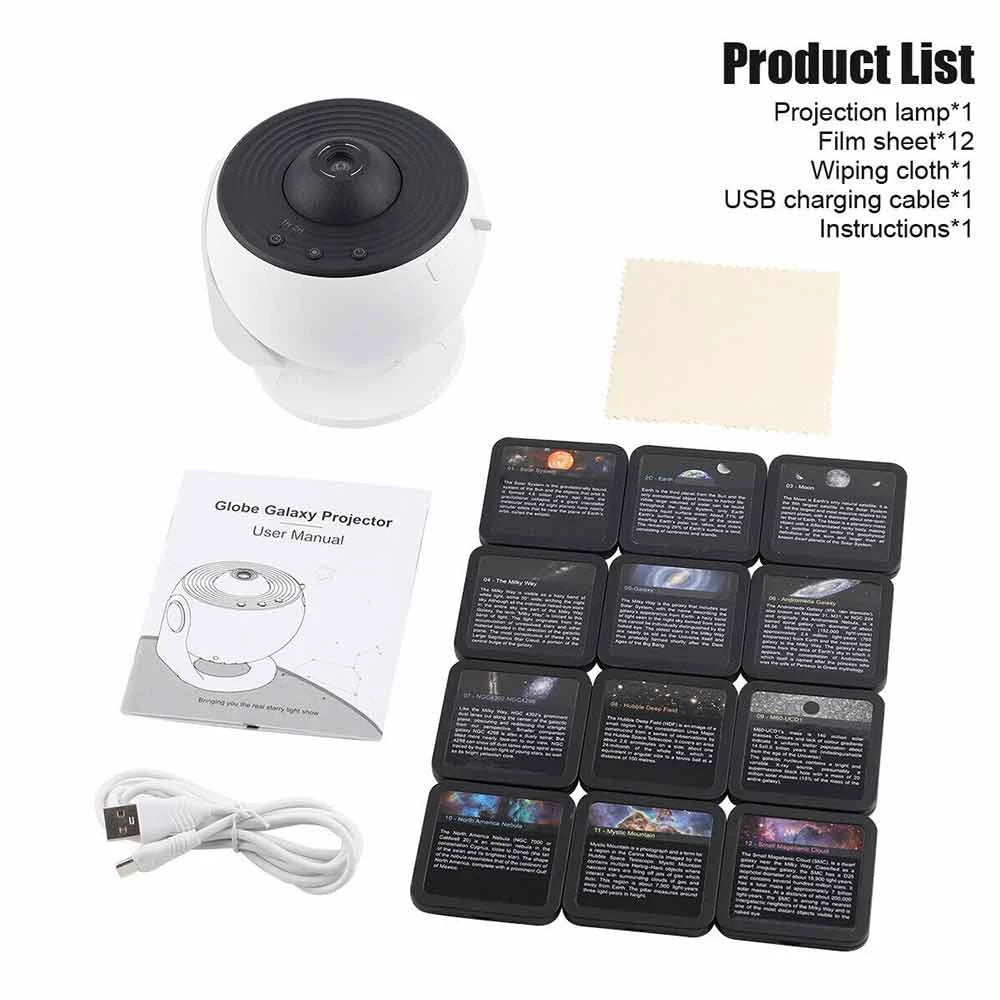 Starry Sky Night Light Galaxy Projector