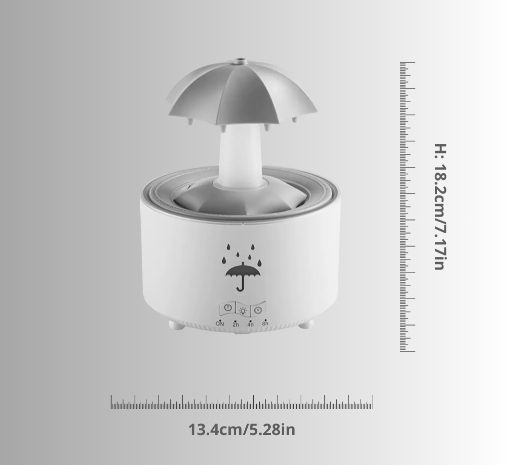 Rotating Umbrella Waterdrop Aromatherapy Machine