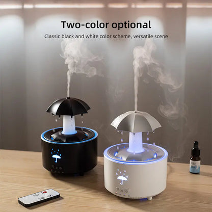 Rotating Umbrella Waterdrop Aromatherapy Machine