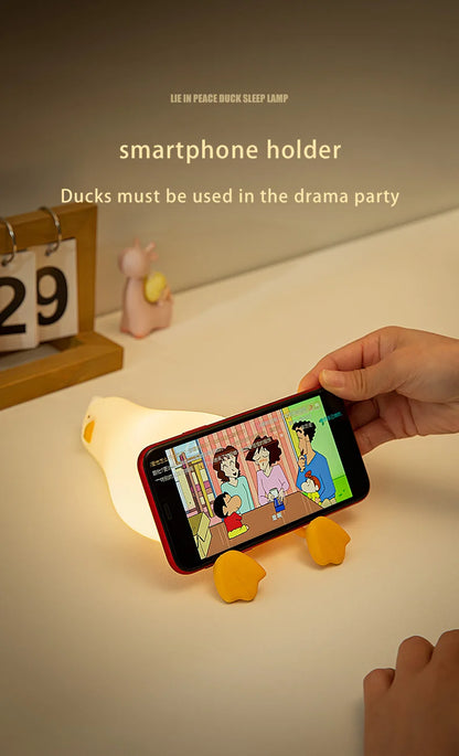 Lie In Peace Duck Duck LED Night Light