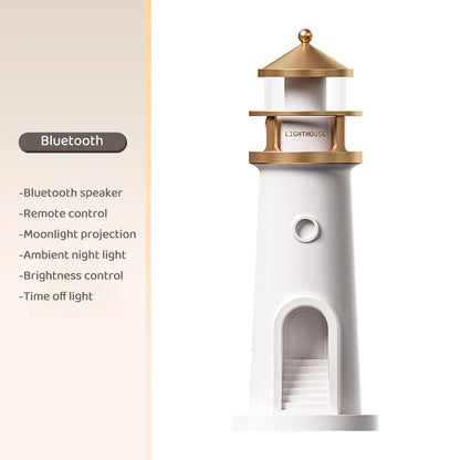 Moon Projection Night Light with Motion Sensor & Bluetooth Music
