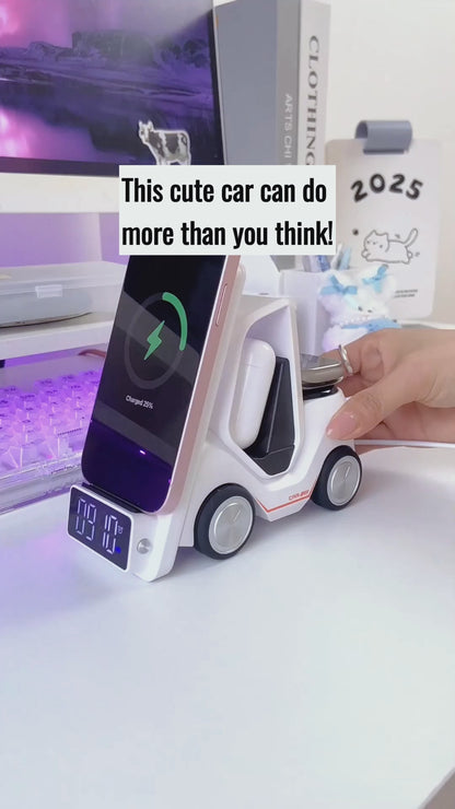 5-in-1 Wireless Charger for Apple with Car Design